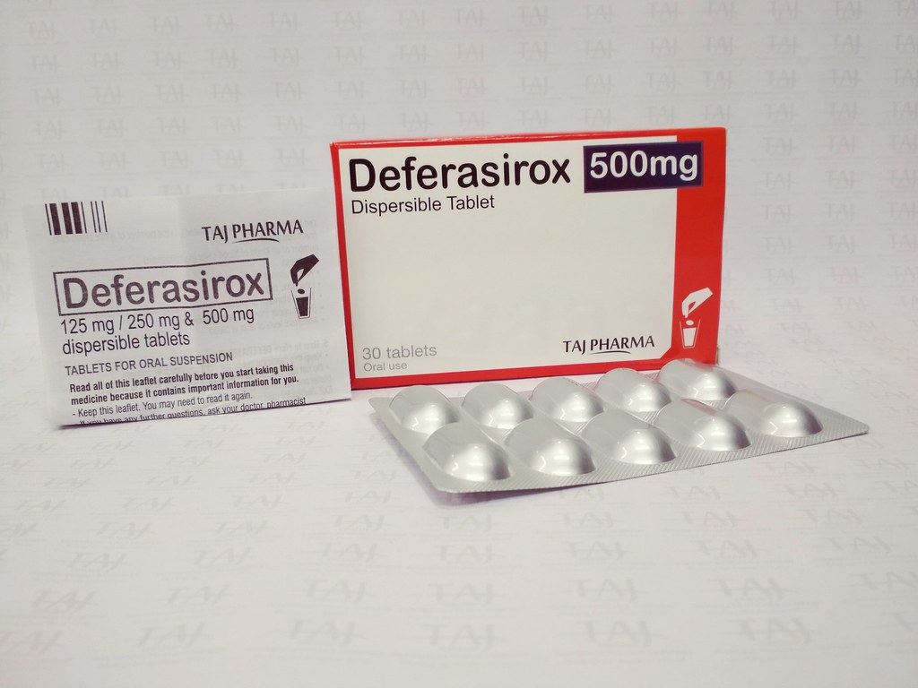 服用地拉罗司(Deferasirox)3个月即可降低血清铁蛋白水平